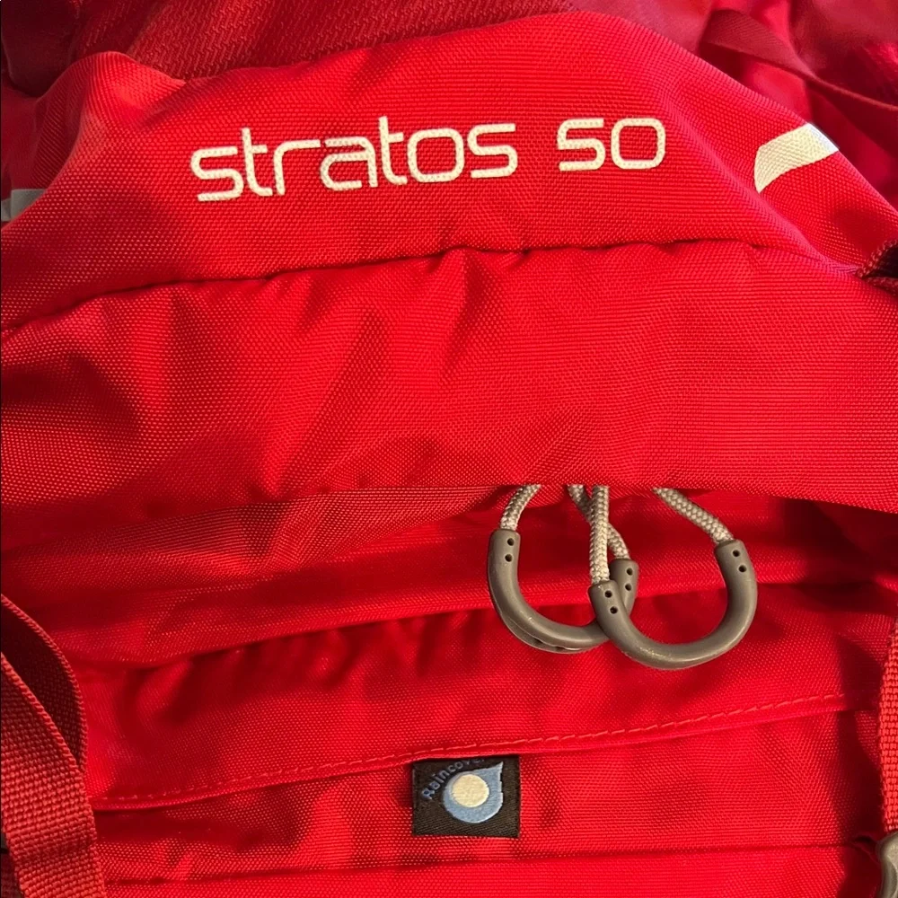 Osprey Men's Red Stratos 50 M/L 48-58cm